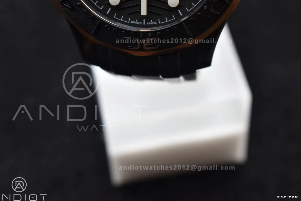 Best Black Seamaster VSF Black Neat Bezel Strap Rubber 43.5mm A Dial 300m Edition on 1070 1:1 RG Black Ceramic 1205